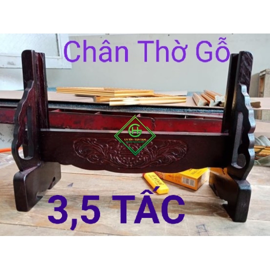 chân thờ gỗ 3,5 tấc
