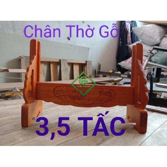 chân thờ gỗ 3,5 tấc