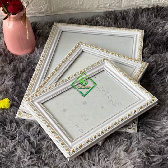 khung bằng khen mẫu 518 trắng