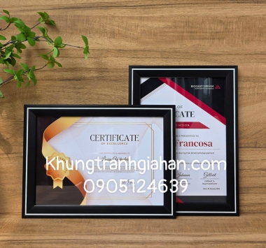 sỉ khung bằng khen 208 A4 (21X30)