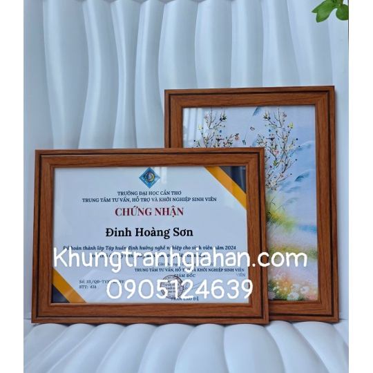khung bằng khen 208 A4 (21X30)