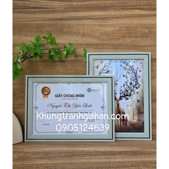 sỉ khung bằng khen 208 A4 (21X30)