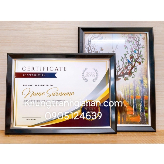 sỉ khung bằng khen HQ A4(21X30)
